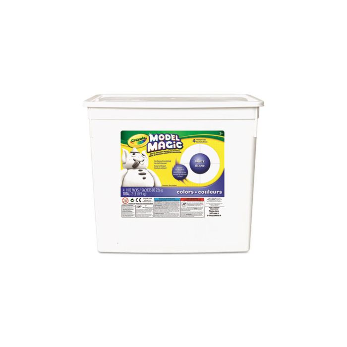 Dry Model Magic Model Magic Modeling Compound - 2 Lbs White, Air-Dry
