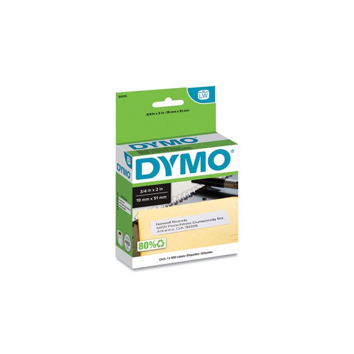 LabelWriter Return Address Labels - White - 500/Roll