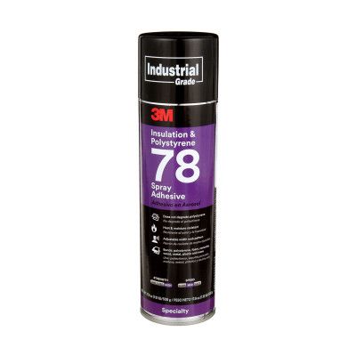 3m Spray Adhesive,24 fl oz,Aerosol Can 78 