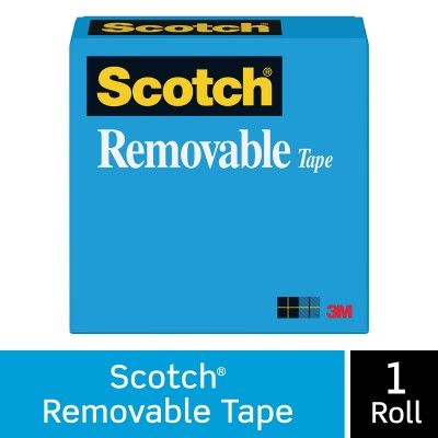  Scotch Transparent Tape, 1 x 2592 : Office Products