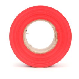 Scotch® Barricade Tape 381, DANGER / PELIGRO, 3 in x 1000 ft, Red, 8 rolls/Case