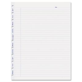 MiracleBind Ruled Paper Refill Sheets for all MiracleBind Notebooks and Planners, 11 x 9.06, White/Blue Sheets, Undated