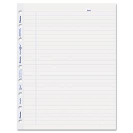 MiracleBind Ruled Paper Refill Sheets for all MiracleBind Notebooks and Planners, 9.25 x 7.25, White/Blue Sheets, Undated