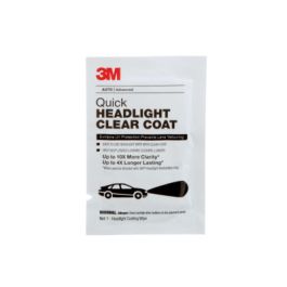 3M™ Quick Headlight Clear Coat Wipes, 32516, 40 wipes per case