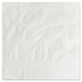 Cellutex Table Covers, Tissue/Polylined, 54" x 108", White, 25/Carton