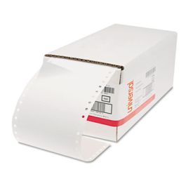Dot Matrix Printer Labels, Dot Matrix Printers, 1.44 x 4, White, 5,000/Box