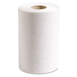 100% Recycled Hardwound Roll Paper Towels, 7.88 x 350 ft, White, 12 Rolls/Carton