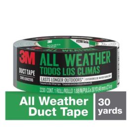 3M™ All Weather Duct Tape, 2230-HD, 1.88 in x 30 yd (48mm x 27,4m), 12 rls/case