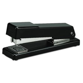 Compact Desk Stapler, 20-Sheet Capacity, Black