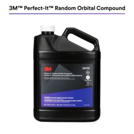 3M™ Perfect-It™ Random Orbital Compound 34132, 1 Gallon (9.09 lb), 4/Case