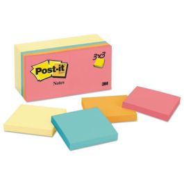 Original Pads Assorted Value Pack, 3 x 3, (8) Canary Yellow, (6) Poptimistic Collection Colors, 100 Sheets/Pad, 14 Pads/Pack