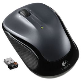 M325 Wireless Mouse, 2.4 GHz Frequency/30 ft Wireless Range, Left/Right Hand Use, Black