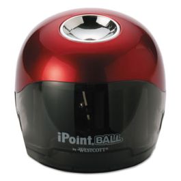 iPoint Ball Battery Sharpener, Battery-Powered, 3 x 3.25, Red/Black