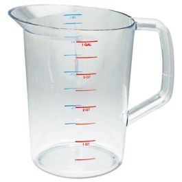 Bouncer Measuring Cup, 4 qt, Clear