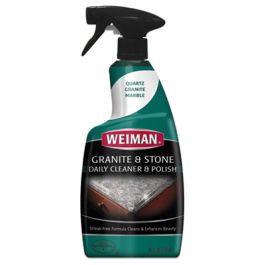 Granite Cleaner and Polish, Citrus Scent, 24 oz Spray Bottle, 6/Carton