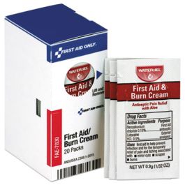 Refill for SmartCompliance General Business Cabinet, Burn Cream, 0.9g Packets, 20/Box