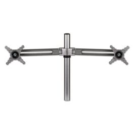 Lotus Dual Monitor Arm Kit, For 26" Monitors, Silver, Supports 13 lb