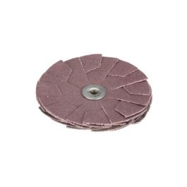 Standard Abrasives™ Aluminum Oxide Overlap Disc, 723081, 60, 3 in x 1/4"-20 x 4 PLY, 100 ea/Case