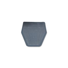 Disposable Urinal Floor Mat, Nonslip, Green Apple Scent, 17.5 x 20.38, Gray, 6/Carton