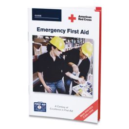 American Red Cross Emergency First Aid Guide, 48 Pages