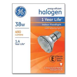 Energy-Efficient PAR20 Halogen Bulb, 38 W, Soft White