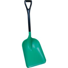 Remco Safety Shovel w/ Standard Handle, 13.8" Blade, Green