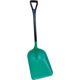 Remco Safety Shovel w/ Extended Handle, 13.8" Blade, Green