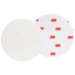 3M™ Finesse-it™ Felt Buffing Pad, 09358, 5 in, Red Foam White Loop, 50/Pac, 200 ea/Case
