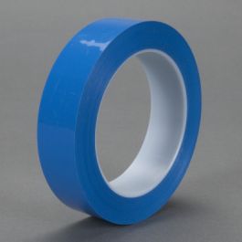 3M™ Polyethylene Tape 483, Blue, 3 in x 36 yd, 5.0 mil, 12 rolls per case