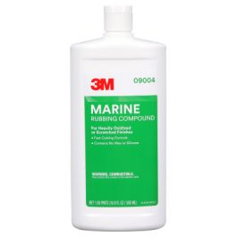 3M™ Marine Rubbing Compound, 09004, 16.9 fl oz (500 mL), 6 per case