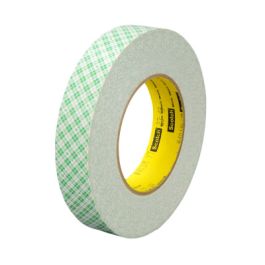 3M™ Double Coated Paper Tape 401M, Natural, 2 in x 36 yd, 9 mil, 24 rolls per case