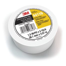 3M™ Extreme Sealing Tape 4411N, Translucent, 2 in x 36 yd, 40 mil, 6 rolls per case