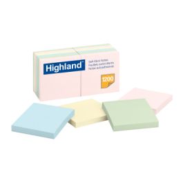 Highland™ Notes 6549A, 3 in x 3 in (7.62 cm x 7.62 cm)