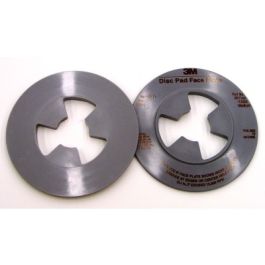 3M™ Disc Pad Face Plate 13325, 4-1/2 in, Medium Gray, 10 ea/Case