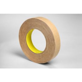 3M™ Double Coated Tape 9576, Clear, 1 in x 60 yd, 4 mil, 36 rolls per case