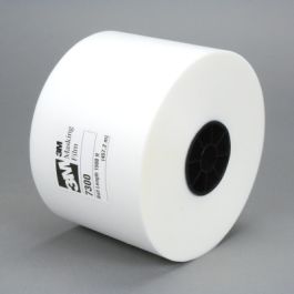 3M™ High Temperature Paint Masking Film 7300 Translucent, 48 in x 1500 ft, 2 mil, 1 Roll/Case