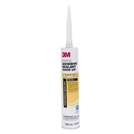 3M™ Marine Adhesive Sealant 3000 UV, White, 290 mL Cartridge, 12/Case