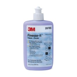 3M™ Finesse-it™ Polish Series 100, 28795, Purple, 8 oz, 4 ea/Case
