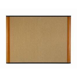 3M™ Cork Board C3624LC, 36 in x 24 in x 1 in (91.4 cm x 60.9 cm x 2.5 cm) Light Cherry Finish Frame