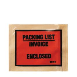3M™ Full Print Packing List Envelope F1, 4.5 in x 5.5 in, 1000/Case