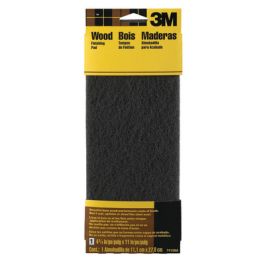 3M™ Hand Sanding Wood Finishing Pad 7415NA, 4.375 in x 11 in, Gray Fine