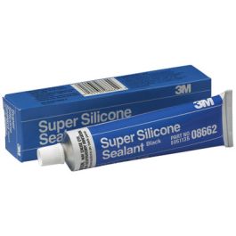 3M™ Black Super Silicone Seal, 08662, 3 oz tube, 12 per case