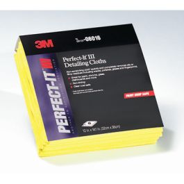 3M™ Perfect-It™ Detailing Cloths - Yellow, 6 cloths per pack