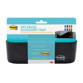 Post-it® Dry Erase Accessory Tray DEFTRAY, 1 Accessory Tray, 4 Strips