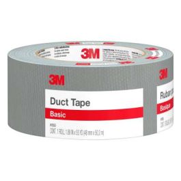 3M™ Basic Duct Tape 1055, 1.88 in x 55 yd (47.7 mm x 50.2 m), 24 rolls/case