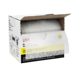 3M™ Easy Trap™ Sweep & Dust Sheets, 8 in x 6 in, 60 Sheets/Roll, 8 Rolls/Case