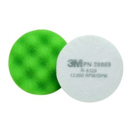 3M™ Finesse-it™ Advanced Foam Buffing Pad, 28869, 3-1/4 in, Green, 10/Bag, 50 ea/Case