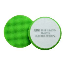 3M™ Finesse-it™ Advanced Foam Buffing Pad, 28870, 3-3/4 in, Green, 10/Bag, 50 ea/Case
