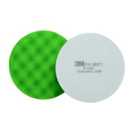 3M™ Finesse-it™ Advanced Foam Buffing Pad, 28871, 5-1/4 in, Green, 10/Bag, 50 ea/Case