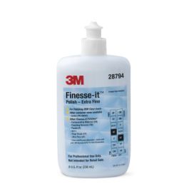 3M™ Finesse-it™ Polish Series 100, 28794, Extra Fine, 8 oz, 4 ea/Case